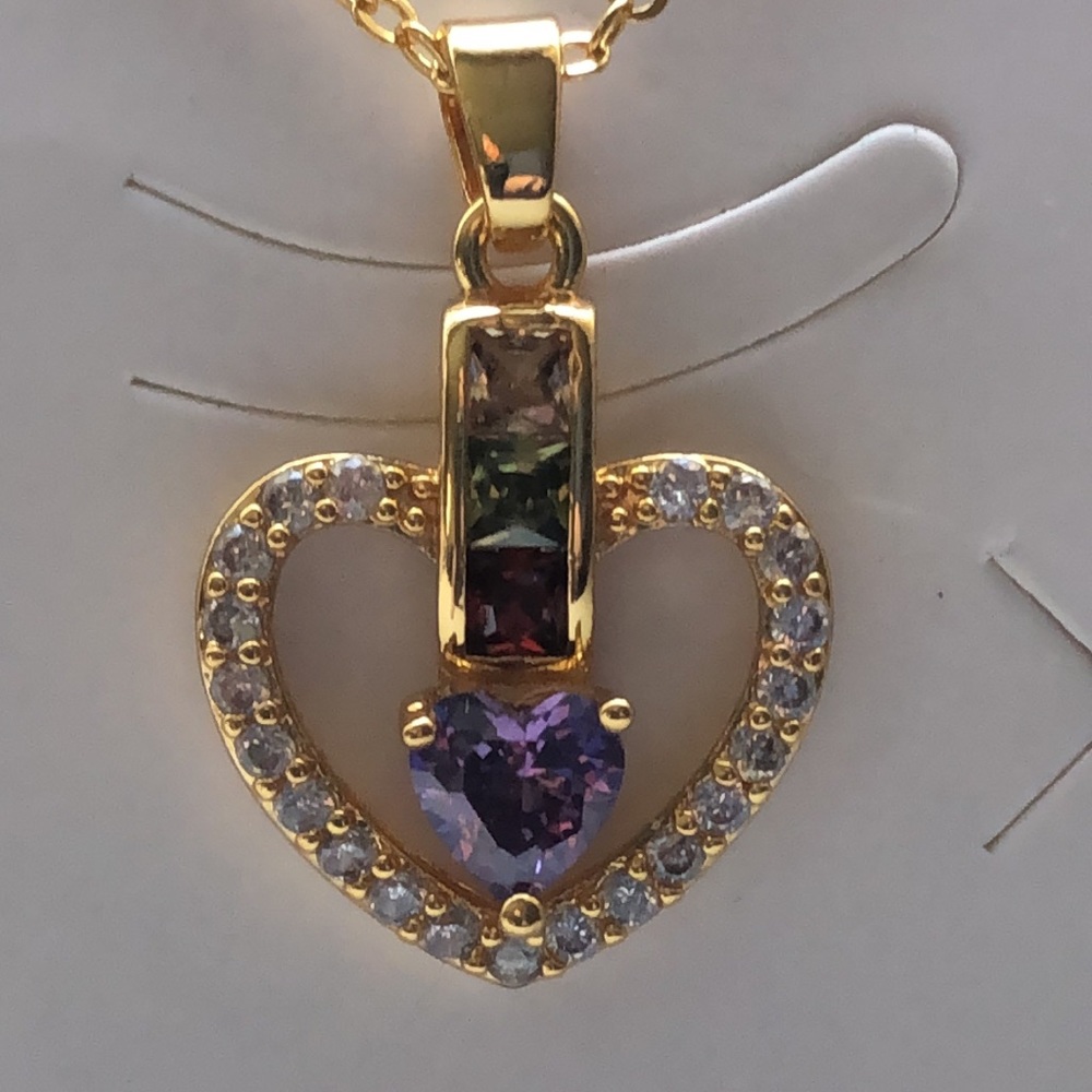 Tri-Color Necklace Set